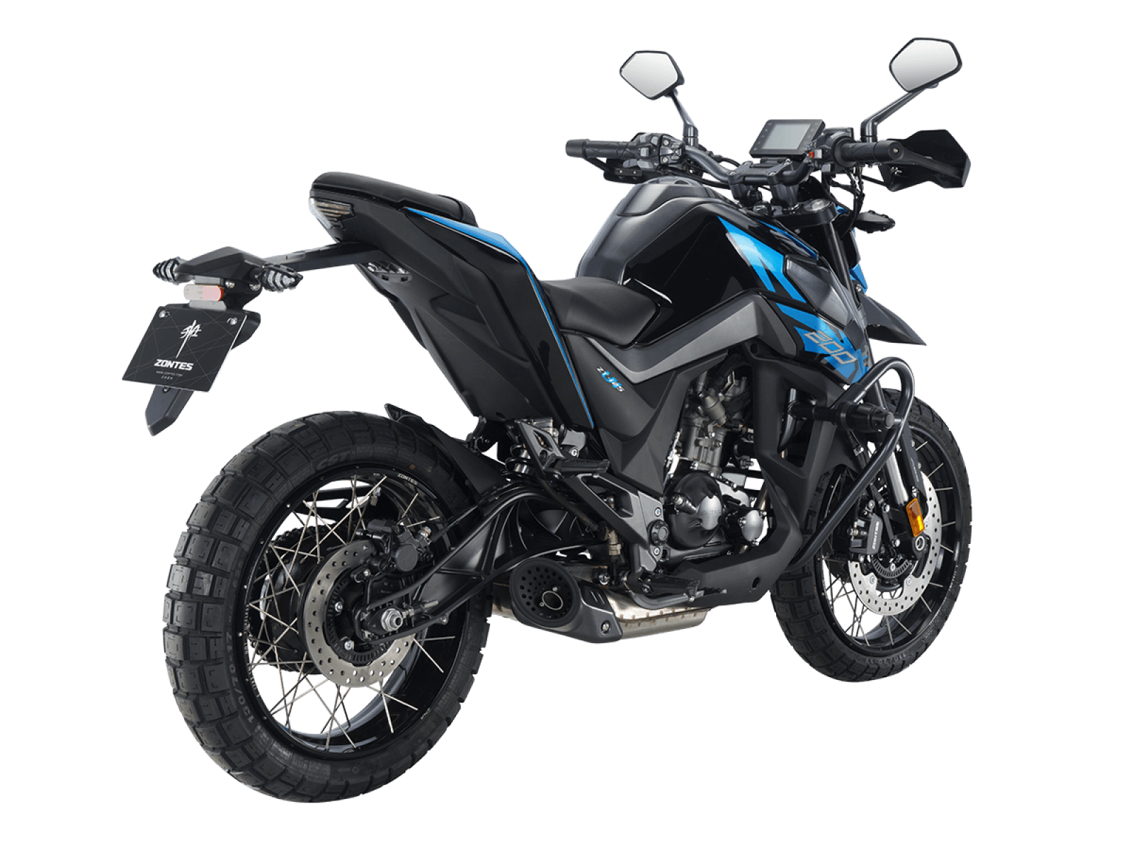 Мотоцикл ZONTES ZT200-U1 Black Blue 